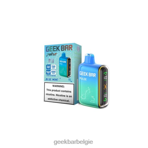 Geek Bar Pulse wegwerpbaar - Geek Vape Kopen 0XZ4010 blauwe munt