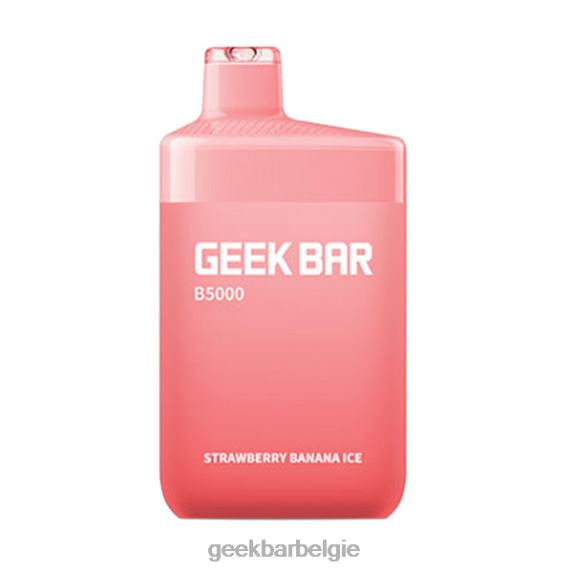 Geek Bar b5000 wegwerp - Geek Bar Vape 0XZ4034 aardbei-bananenijs