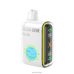 Geek Bar Pulse 15k wegwerpdamp - Geek Bar Vape For Sale 0XZ4068 wit gomachtig ijs