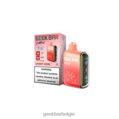 Geek Bar Pulse wegwerpbaar - Geek Bar België 0XZ4011 kersen bom