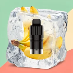 iGet Bar Plus S3 Mesh Coil Pod – Banaan IJs – 10.000 Puffs